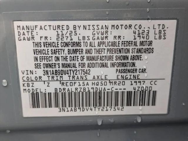 2026 Nissan Sentra SR