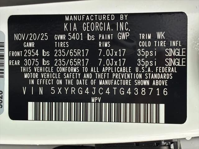 2026 Kia Sorento LX