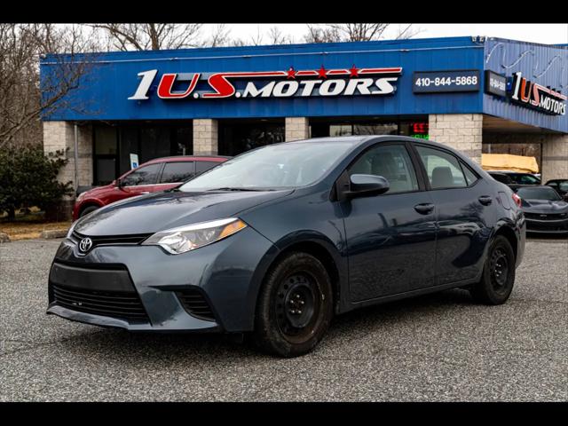 2016 Toyota Corolla LE for sale in Edgewood, MD