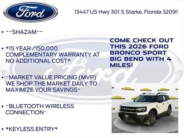 2026 Ford Bronco Sport Big Bend