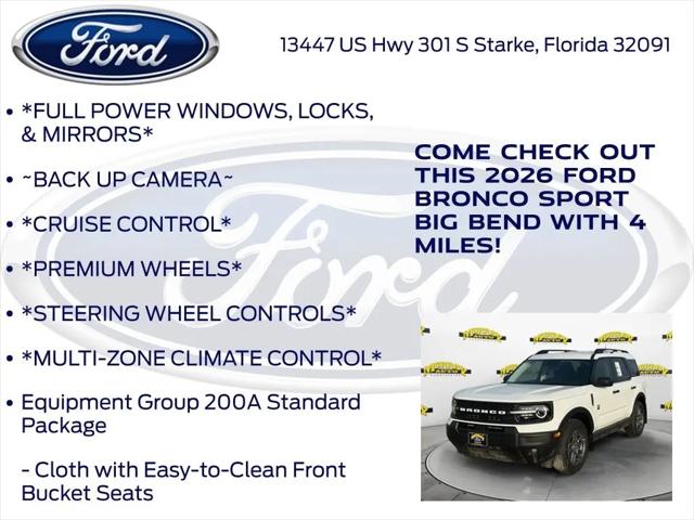 2026 Ford Bronco Sport Big Bend