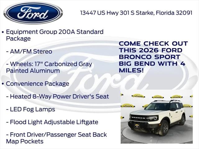 2026 Ford Bronco Sport Big Bend