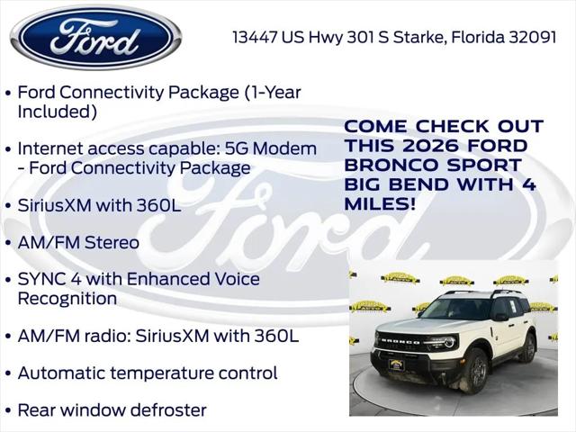 2026 Ford Bronco Sport Big Bend