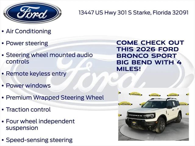 2026 Ford Bronco Sport Big Bend