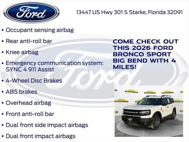 2026 Ford Bronco Sport Big Bend