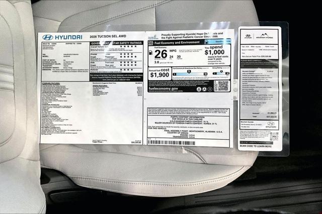 2026 Hyundai Tucson SEL