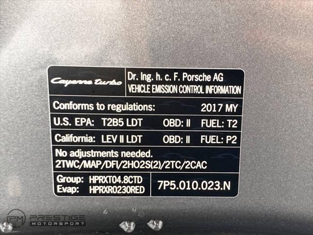2017 Porsche Cayenne Turbo AWD 4dr SUV