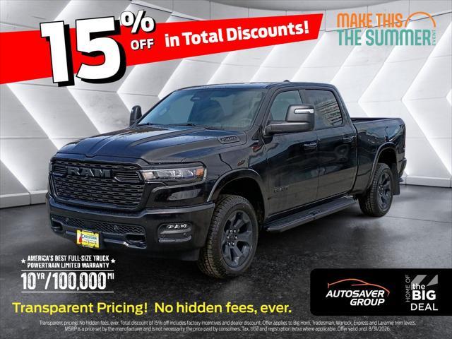 2026 Ram 1500 Big Horn Crew Cab 4x4 6'4" Box for sale in Littleton, NH