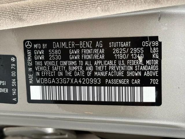 1999 Mercedes-Benz S 320 S 320