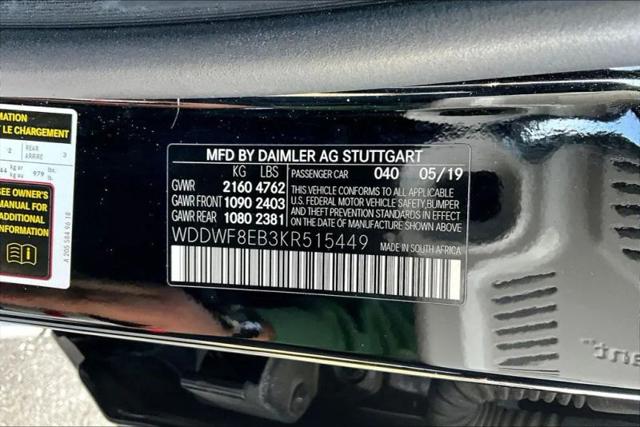 2019 Mercedes-Benz C-CLASS C 300