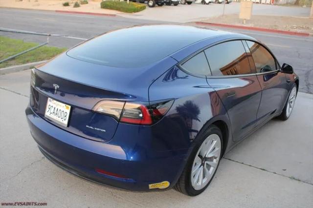 2022 Tesla Model 3 Long Range Dual Motor All-Wheel Drive