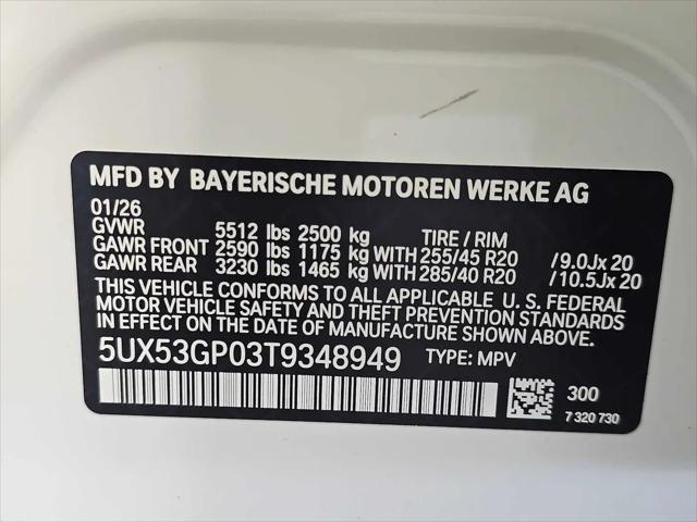 2026 BMW X3 30 xDrive