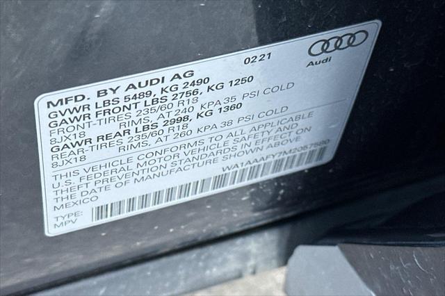2021 Audi Q5 Premium 45 TFSI quattro S tronic