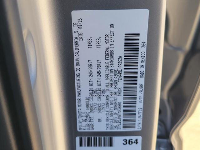 2026 Toyota Tacoma SR5