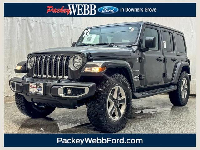 2022 Jeep Wrangler Unlimited Sahara 4x4 for sale in Downers Grove, IL