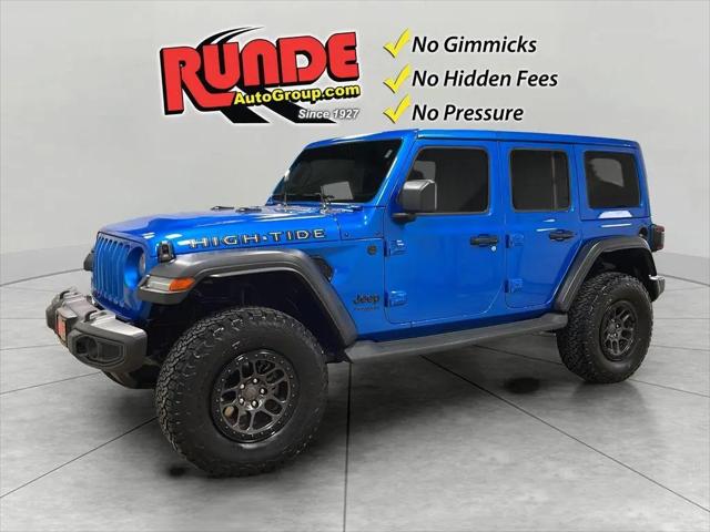 2022 Jeep Wrangler Unlimited High Tide 4x4 for sale in Manchester, IA