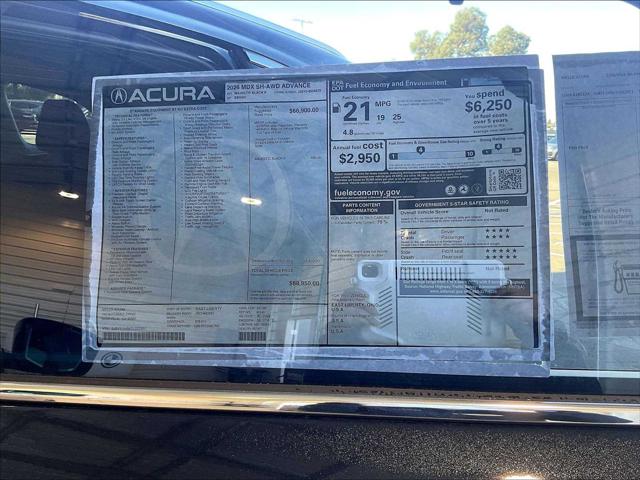 2026 Acura MDX Advance Package