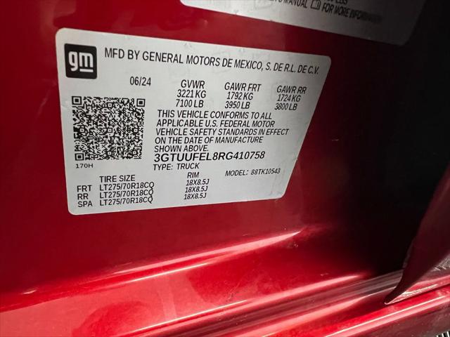 2024 GMC Sierra 1500 4WD Crew Cab Short Box AT4X