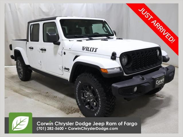 2026 Jeep Gladiator GLADIATOR WILLYS 4X4 2026 Jeep Gladiator GLADIATOR WILLYS 4X4