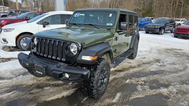 2021 Jeep Wrangler Unlimited Willys Sport 4x4 2021 Jeep Wrangler Unlimited Willys Sport 4x4