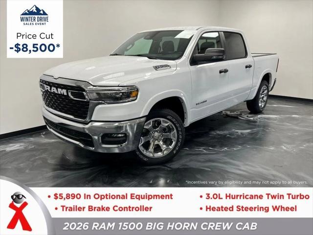 2026 RAM Ram 1500 RAM 1500 BIG HORN CREW CAB 4X4 57 BOX
