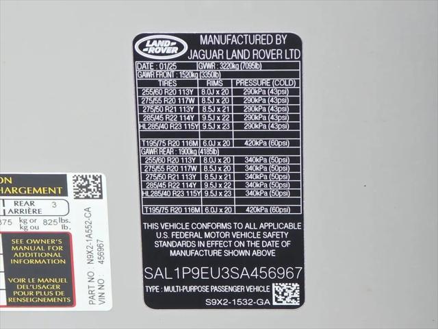 2025 Land Rover Range Rover Sport P360 SE