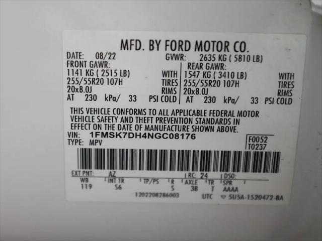 2022 Ford Explorer XLT