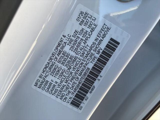 2026 Honda CR-V Hybrid AWD Sport-L