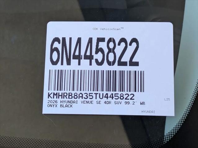 2026 Hyundai Venue SE