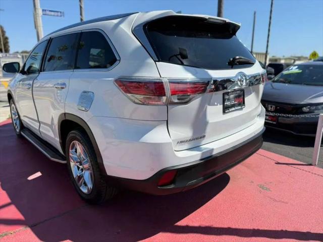 2015 Toyota Highlander Limited Platinum V6