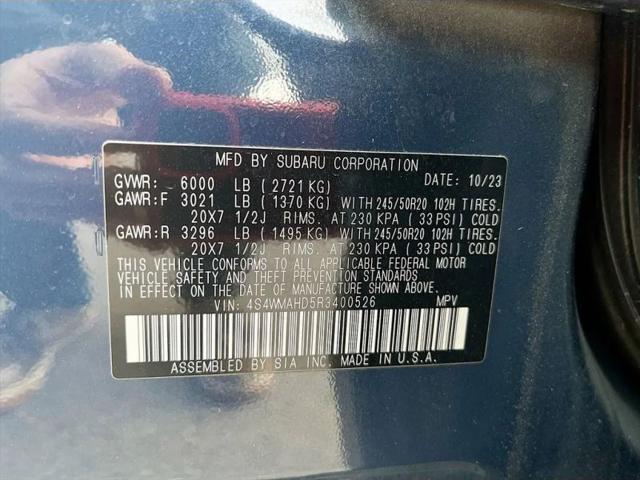 2024 Subaru Ascent Onyx Edition 7-Passenger