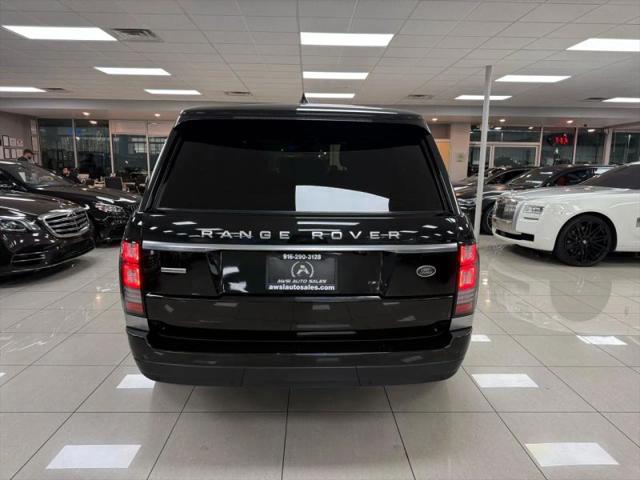 2017 Land Rover Range Rover 5.0L V8 Supercharged
