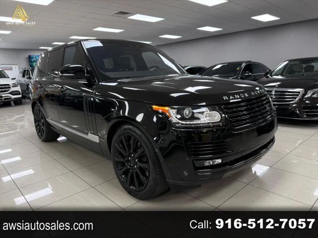 2017 Land Rover Range Rover 5.0L V8 Supercharged for sale in Sacramento, CA