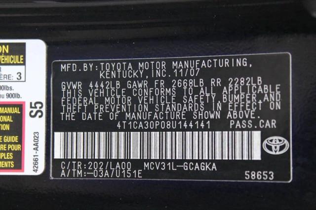 2008 Toyota Camry Sport V6
