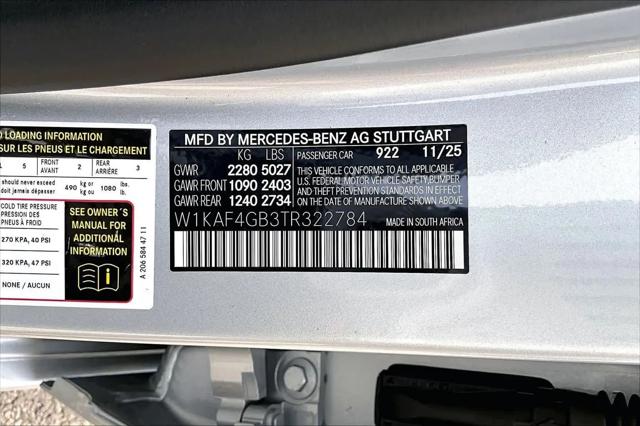 2026 Mercedes-Benz C-CLASS C 300 C 300