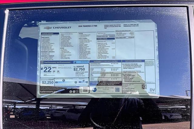2026 Chevrolet Traverse FWD LT