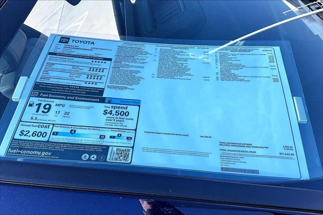 2026 Toyota Tundra Limited CrewMax 5.5' Bed
