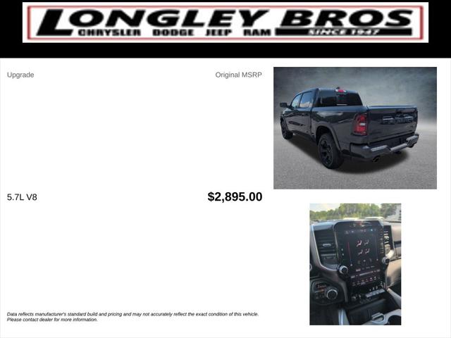 2026 Ram 1500 Big Horn Crew Cab 4x4 57 Box