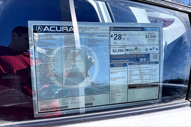 2026 Acura ADX w/A-Spec Advance Package