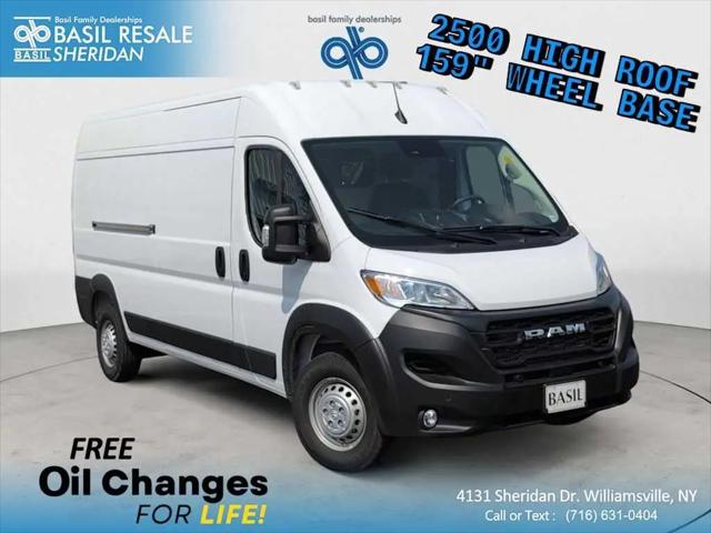 2024 Ram ProMaster 2500 Cargo Van Tradesman High Roof 159" WB w/Pass Seat for sale in Williamsville, NY