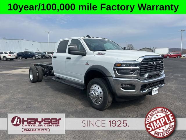 2026 RAM 5500 Chassis RAM 5500 TRADESMAN CHASSIS CREW CAB 4X4 84 CA