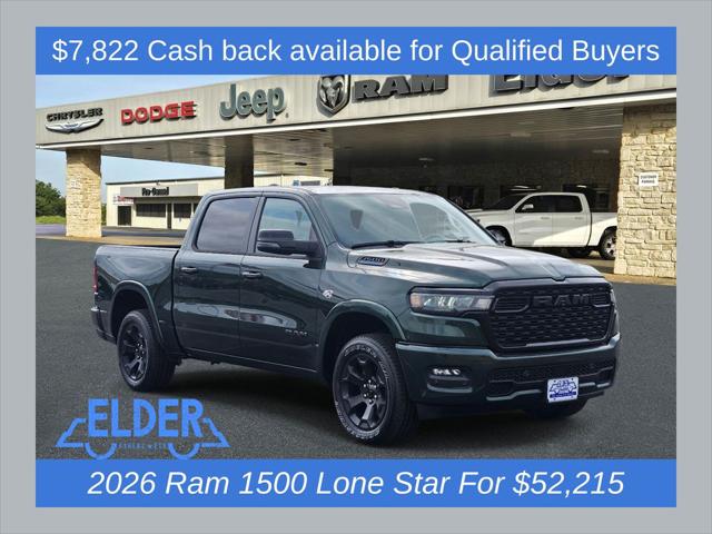 2026 RAM Ram 1500 RAM 1500 LONE STAR CREW CAB 4X4 57 BOX