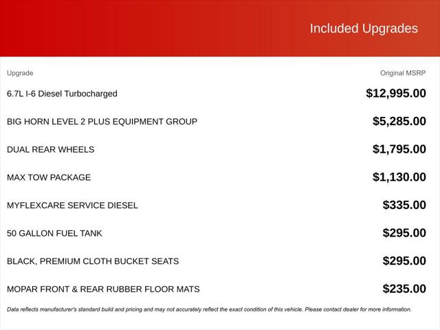 2026 RAM Ram 3500 RAM 3500 BIG HORN CREW CAB 4X4 8 BOX 2026 RAM Ram 3500 RAM 3500 BIG HORN CREW CAB 4X4 8 BOX