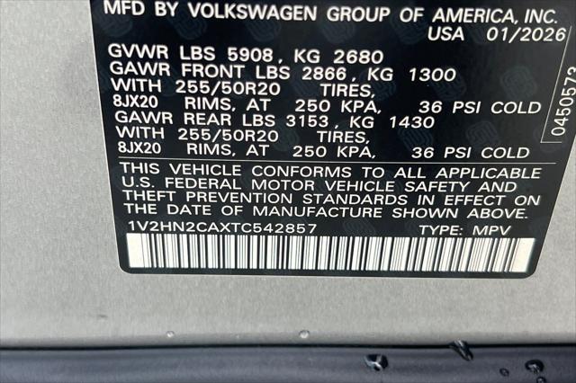 2026 Volkswagen Atlas SE with Technology