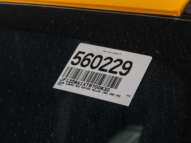 2026 Subaru BRZ Series.Yellow