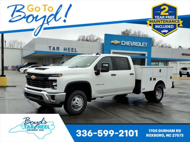 2025 Chevrolet Silverado 3500HD 4WD Crew Cab Long Bed Work Truck for sale in Roxboro, NC