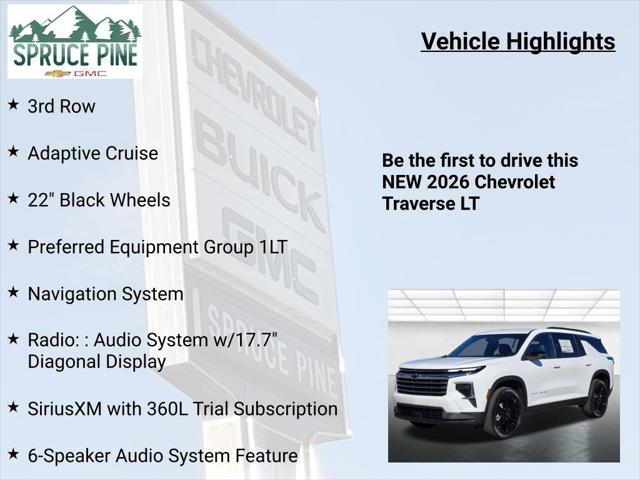 2026 Chevrolet Traverse FWD LT