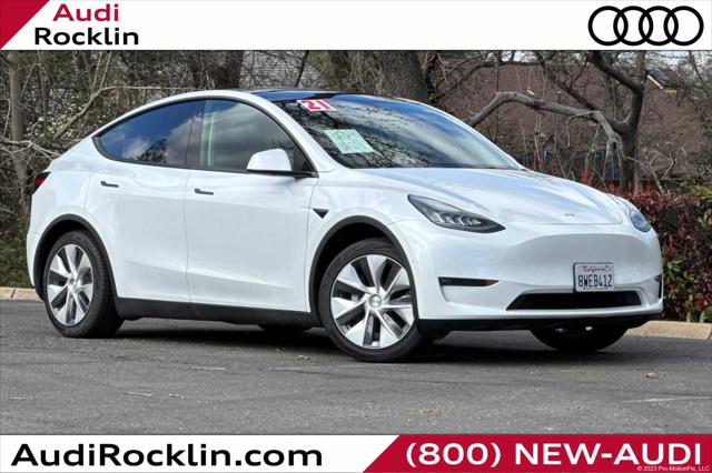 2021 Tesla Model Y Standard Range Rear-Wheel Drive for sale in Rocklin, CA