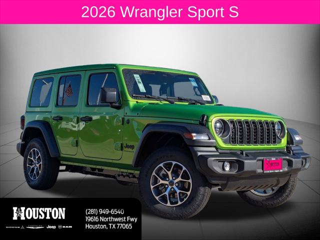 2026 Jeep Wrangler 4-Door Sport S 4x4 for sale in Houston , TX
