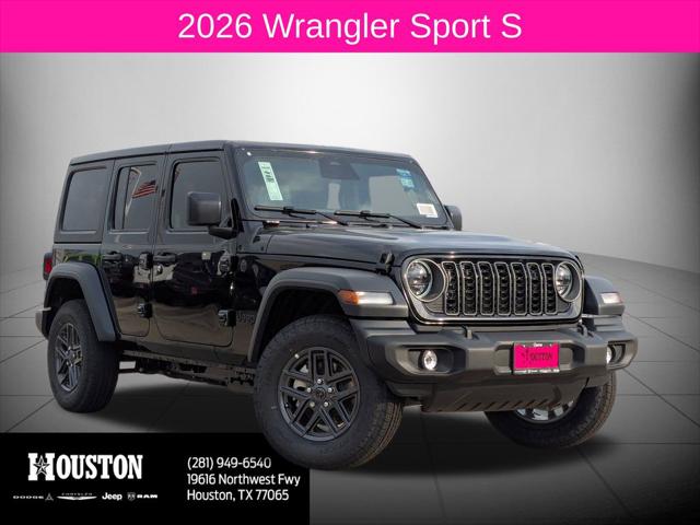 2026 Jeep Wrangler 4-Door Sport S 4x4 for sale in Houston , TX